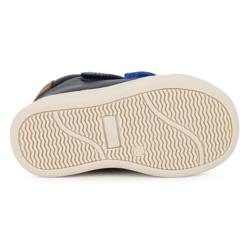 Leather Velcro Sneakers BOSS 
                    BOY