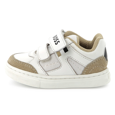 Leather Velcro Sneakers BOSS BOY