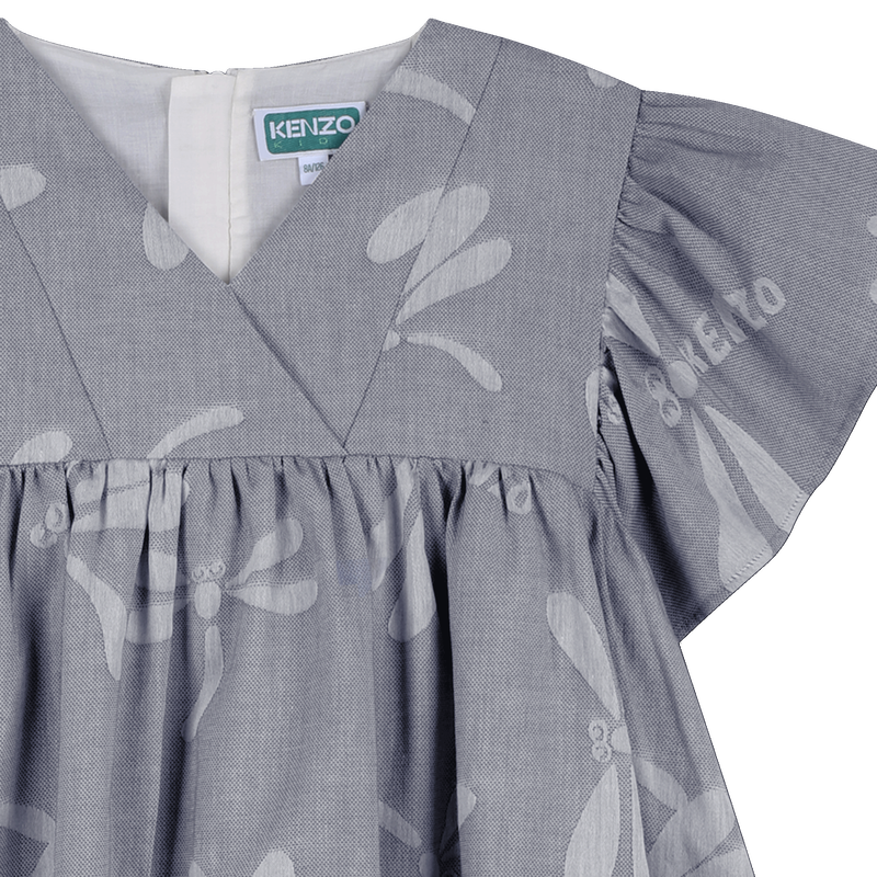 Bell Sleeve Dress KENZO KIDS 
                        GIRL