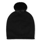 Pom-pom beanie KARL LAGERFELD KIDS 
                    GIRL