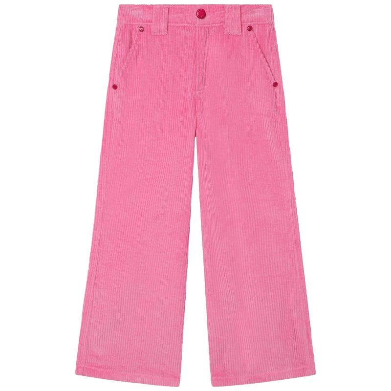 Corduroy trousers MARC JACOBS 
                    GIRL