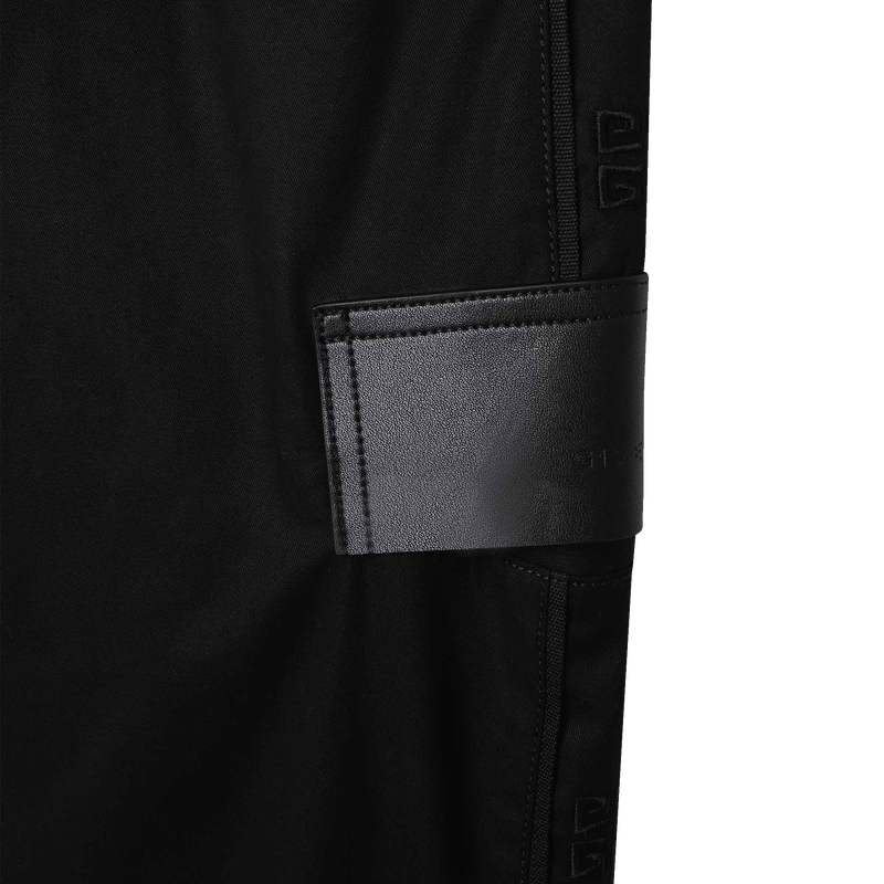 Embroidered cargo pants GIVENCHY 
                    BOY