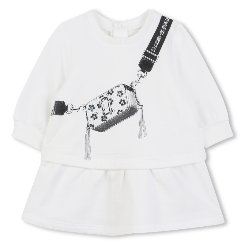 Cotton fleece dress MARC JACOBS 
                    UNISEX