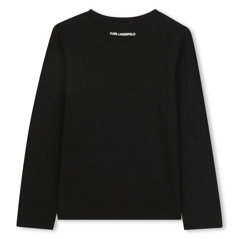 Long Sleeve T-Shirt KARL LAGERFELD KIDS 
                    GIRL