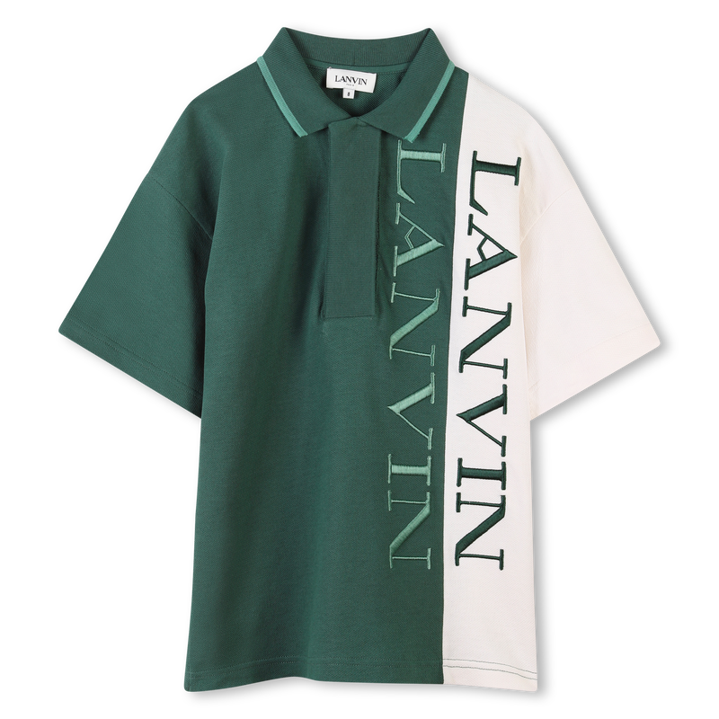 Short-sleeved polo shirt LANVIN 
                    BOY