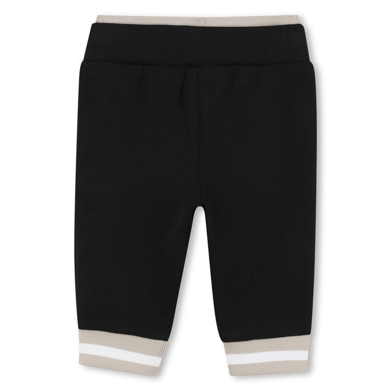 Cardigan and pants set in double jersey KARL LAGERFELD KIDS 
                        BOY