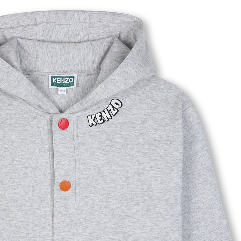 Hooded cardigan KENZO KIDS 
                        BOY