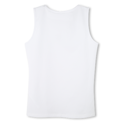 Embroidered Tank Top BOSS GIRL