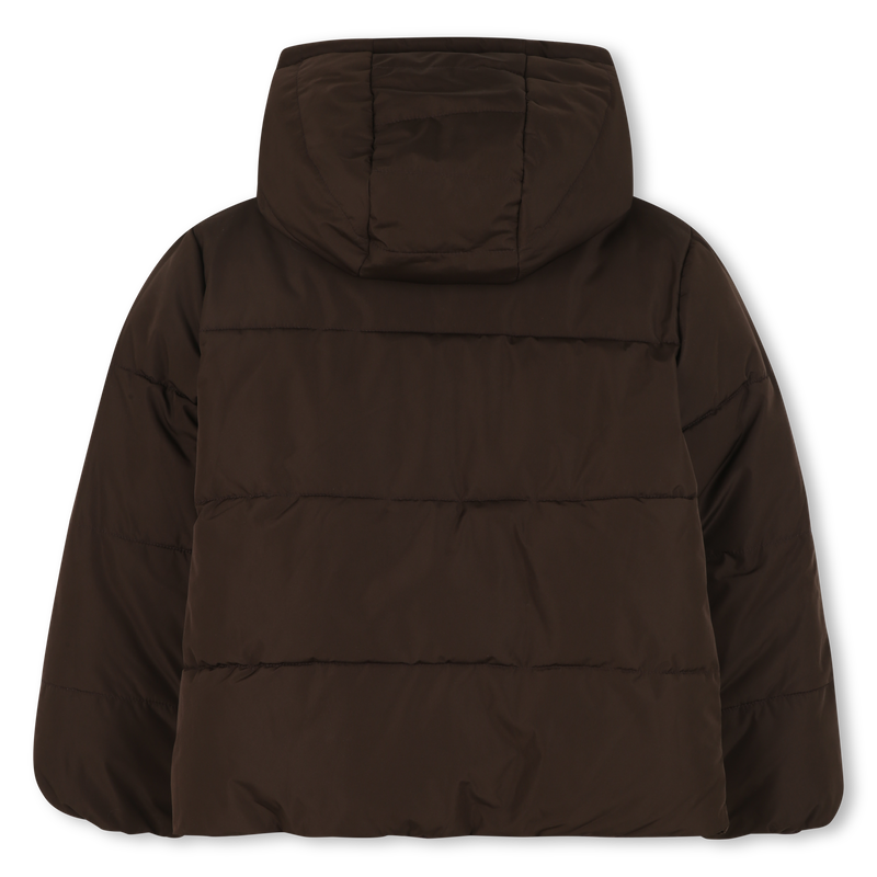 Reversible hooded puffer jacket MICHAEL KORS 
                    GIRL