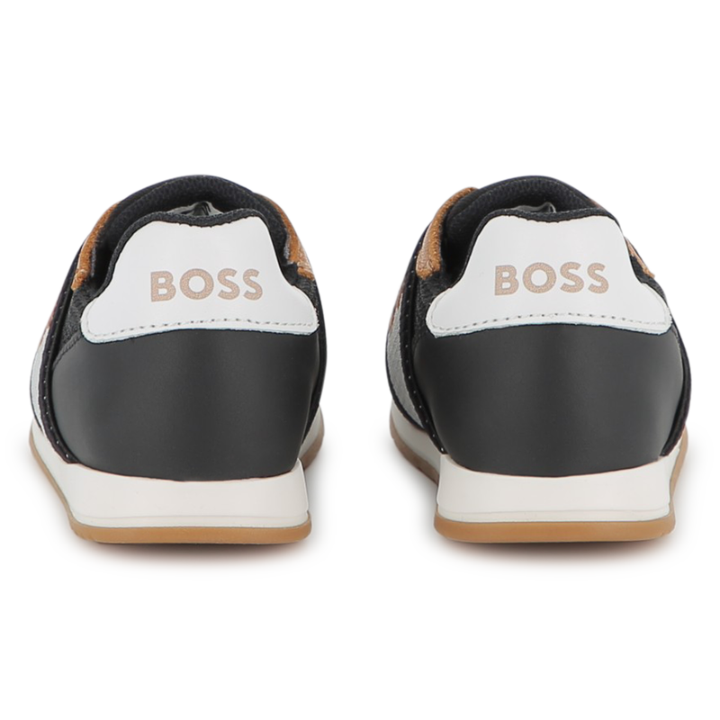 Sneakers with branded elastic BOSS 
                    BOY