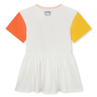 Short-sleeved dress KENZO KIDS GIRL