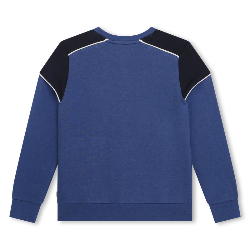 Printed fleece sweatshirt BOSS 
                    BOY