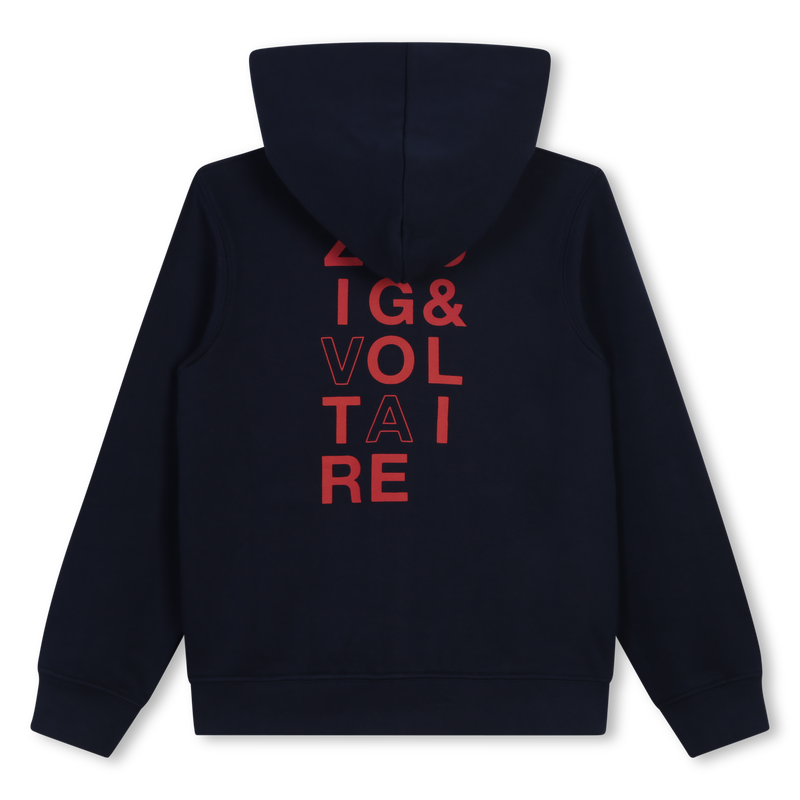 Hooded Fleece Cardigan ZADIG & VOLTAIRE 
                    BOY