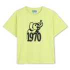 Short-Sleeved T-Shirt, LEMON, hi-res