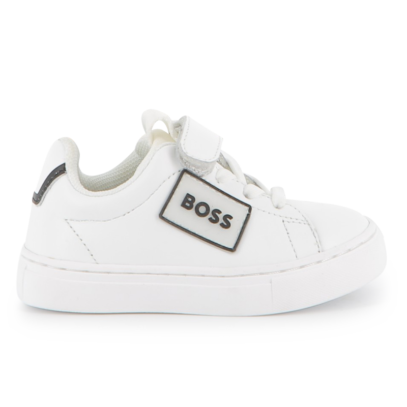 Cowhide leather sneakers BOSS 
                    BOY