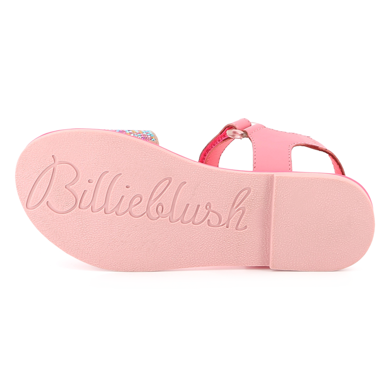 Leather Velcro sandals BILLIEBLUSH 
                        GIRL