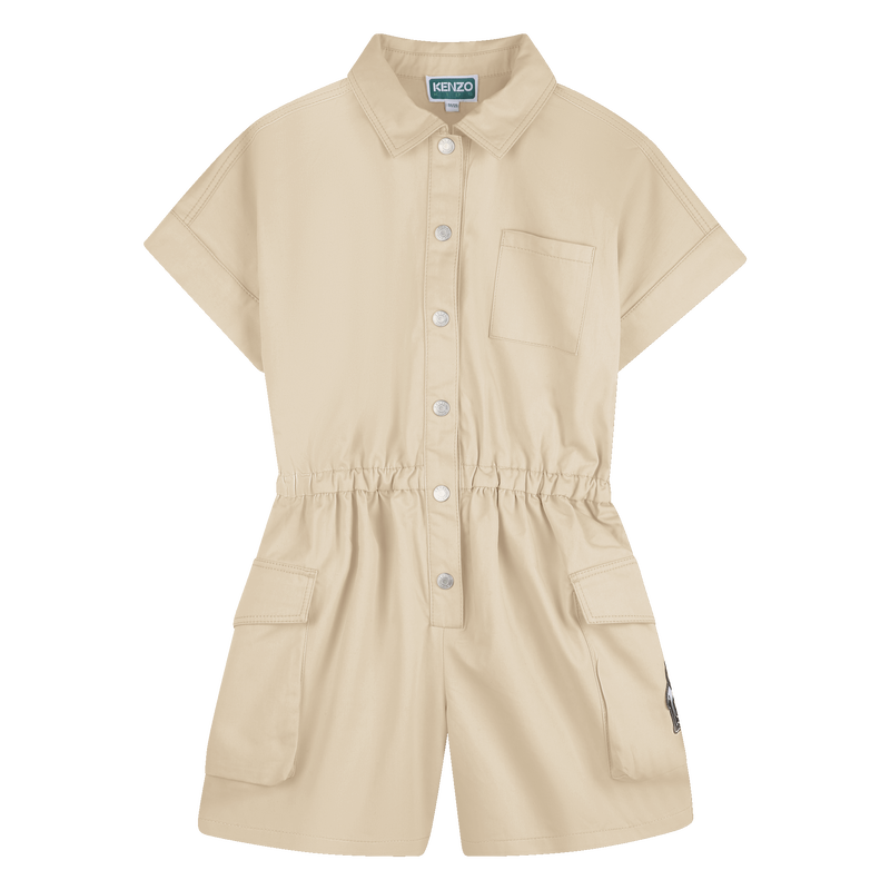 Satin Romper KENZO KIDS 
                        GIRL