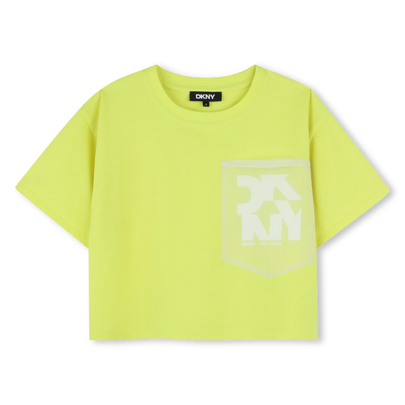 Wide short-sleeved T-shirt DKNY 
                    GIRL