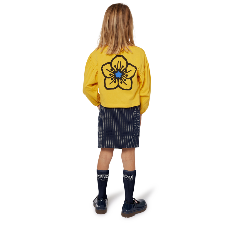 Straight Press-Stud Skirt KENZO KIDS 
                    GIRL
