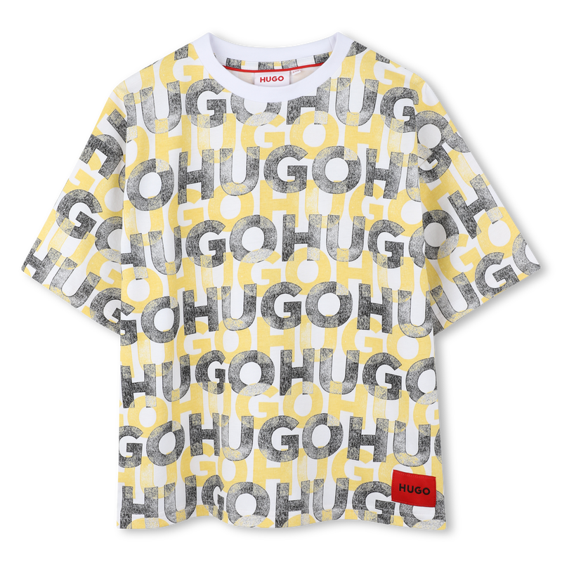 All-over print T-shirt HUGO 
                    BOY