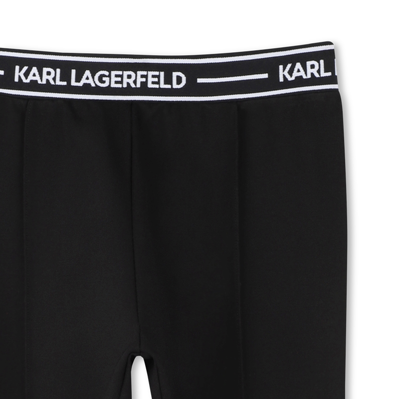 Jacquard leggings KARL LAGERFELD KIDS 
                    GIRL
