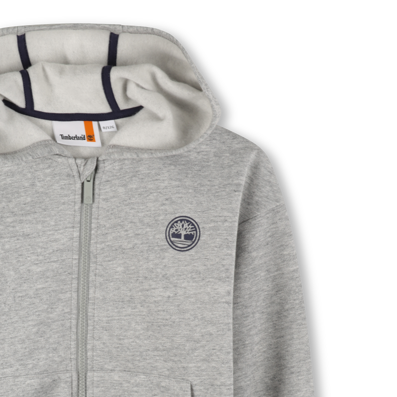 Hooded jogging cardigan TIMBERLAND 
                    BOY