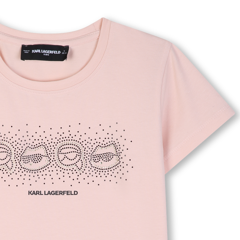 Short sleeve t-shirt KARL LAGERFELD KIDS 
                        GIRL