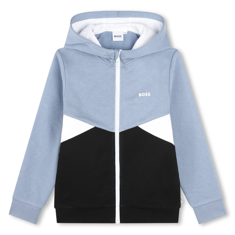 Hooded Zip-Up Cardigan BOSS 
                        BOY