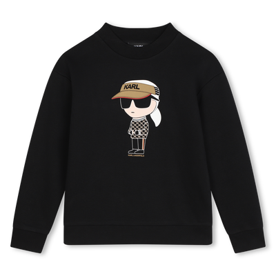 Fleece Sweatshirt KARL LAGERFELD KIDS BOY