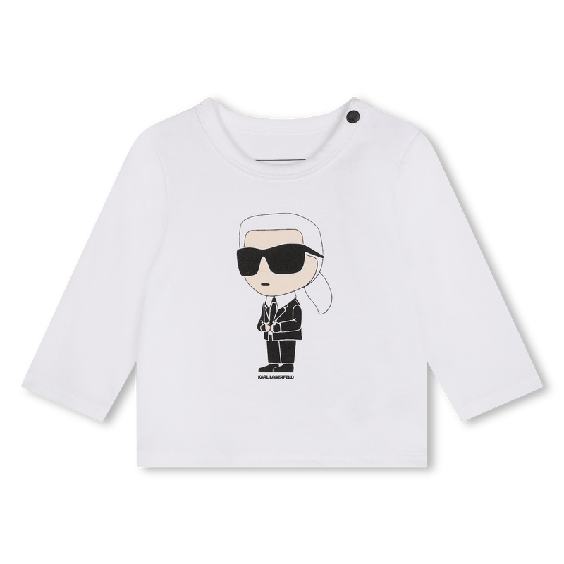 T-Shirt & Trouser Set KARL LAGERFELD KIDS 
                    BOY