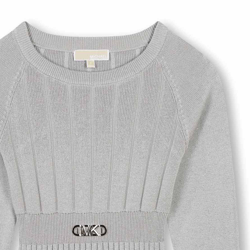 Long-Sleeved Knit Dress MICHAEL KORS 
                        GIRL