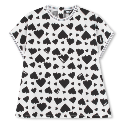 Short-sleeved cotton blouse DKNY GIRL