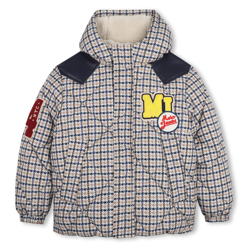 Hooded down jacket MARC JACOBS 
                        BOY