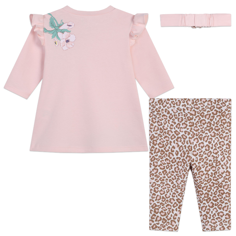 Dress, Leggings & Headband KENZO KIDS 
                        GIRL