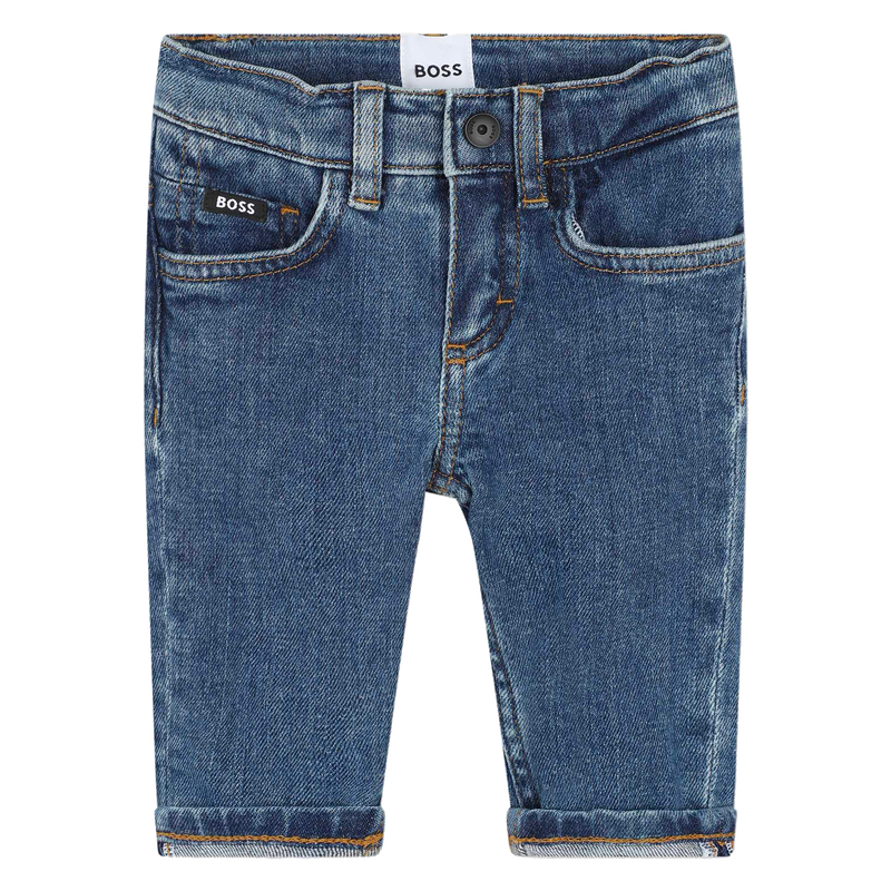 Cotton-Rich Jeans BOSS 
                    BOY