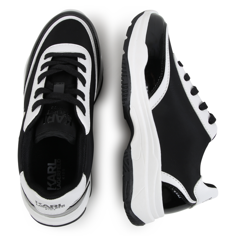 Lace-Up Sneakers KARL LAGERFELD KIDS 
                        GIRL