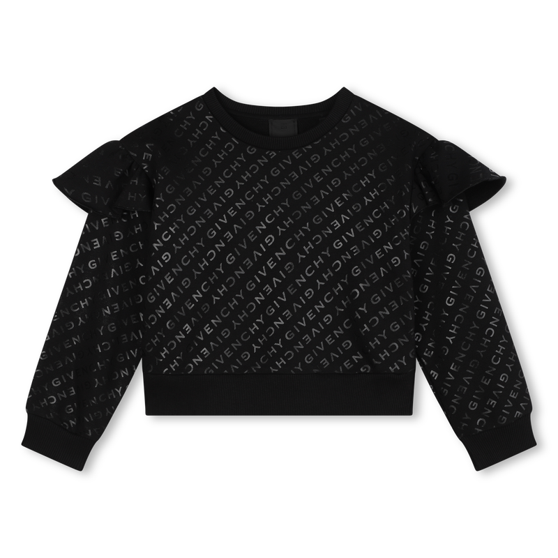 Printed Jersey Sweatshirt GIVENCHY 
                    GIRL
