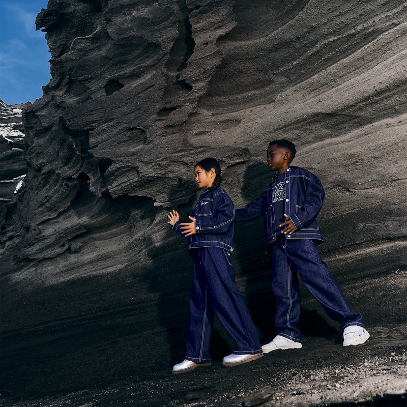 Cowhide sneakers KENZO KIDS 
                    UNISEX