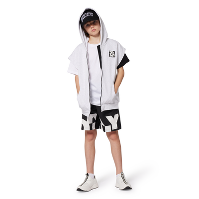 Loose T-shirt with pocket DKNY UNISEX