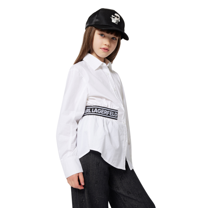 Denim pants KARL LAGERFELD KIDS 
                    GIRL
