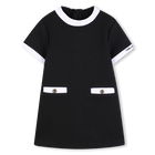 Short-Sleeved Dress KARL LAGERFELD KIDS 
                    GIRL
