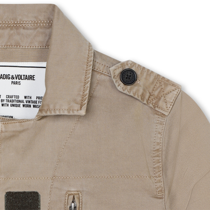Cotton Military Jacket ZADIG & VOLTAIRE 
                    UNISEX
