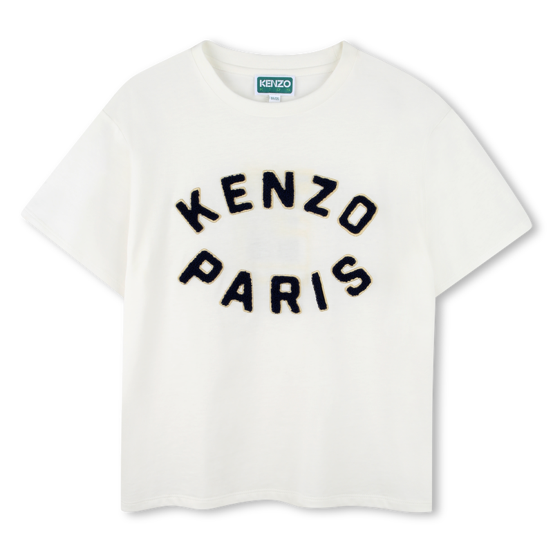 Short-sleeved cotton T-shirt KENZO KIDS 
                        UNISEX