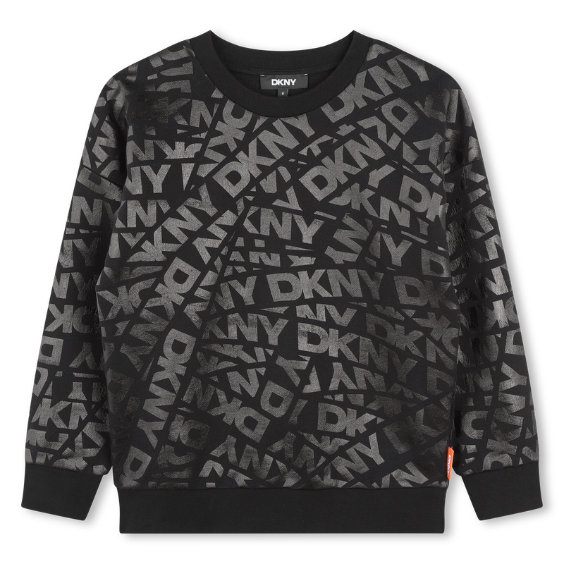 Cotton Fleece Sweatshirt DKNY 
                    UNISEX