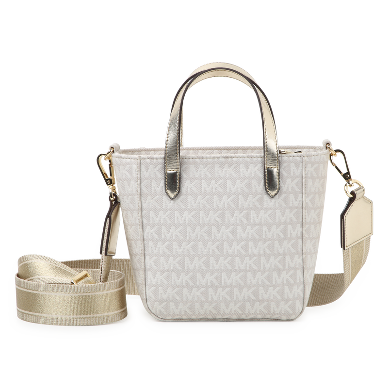Printed zip-up tote bag MICHAEL KORS 
                        GIRL