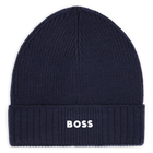 Knitted hat with logo BOSS 
                    BOY
