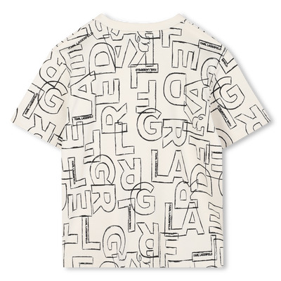 Short-sleeved T-shirt KARL LAGERFELD KIDS BOY