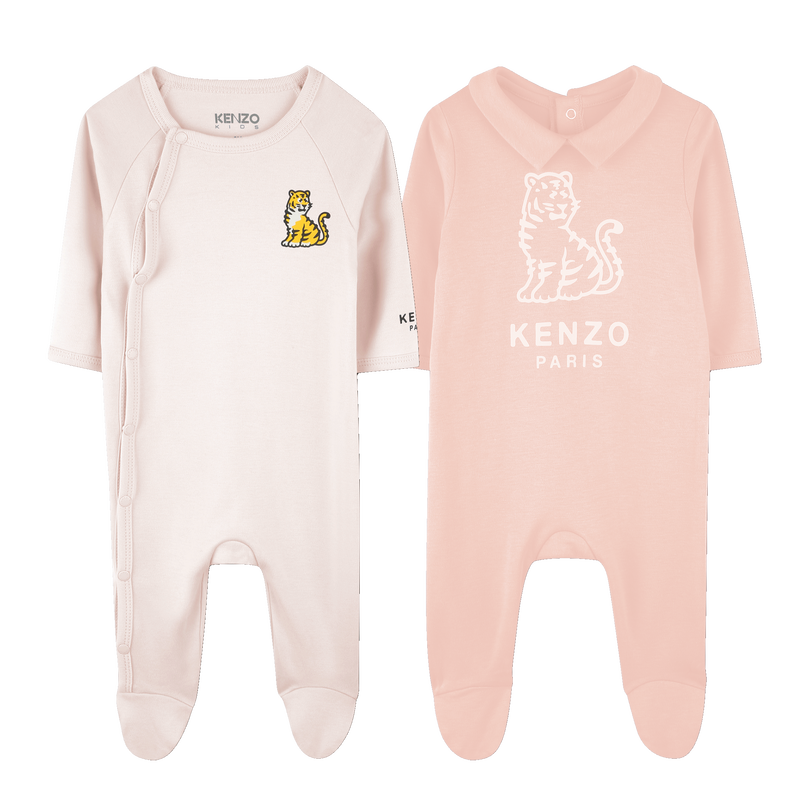 Two-pack of cotton pajamas KENZO KIDS 
                        UNISEX