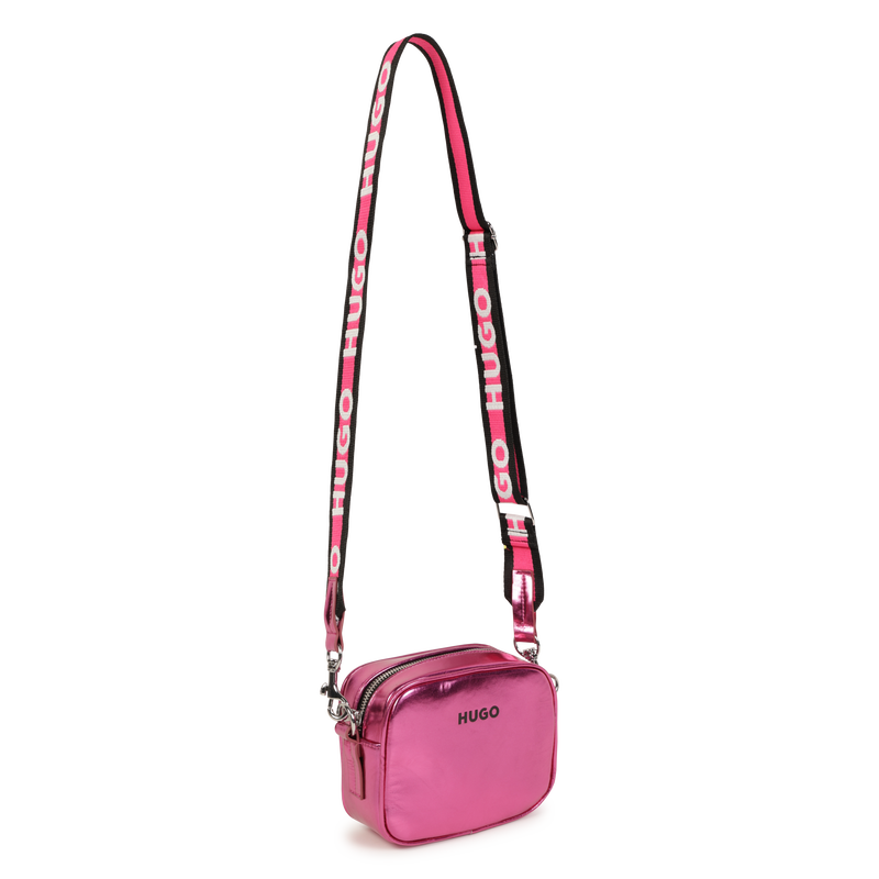 Coated fabric handbag HUGO 
                    GIRL