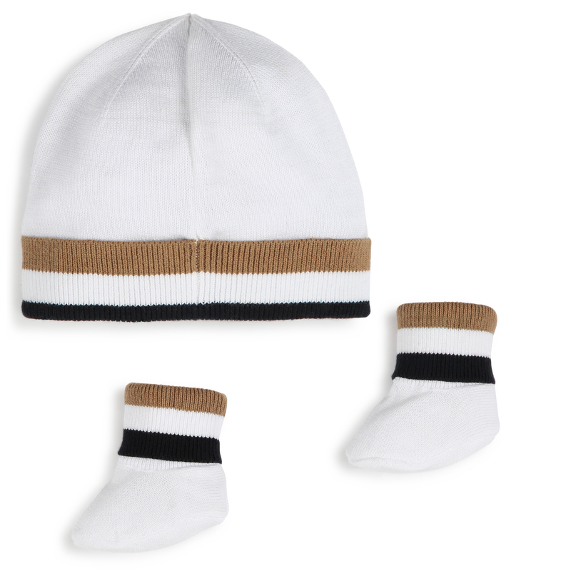 Hat & Booties Set BOSS 
                    UNISEX